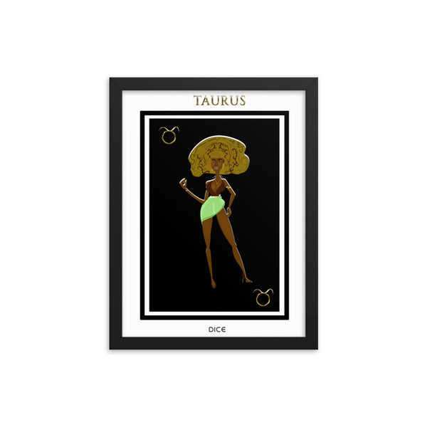 Taurus Framed poster
