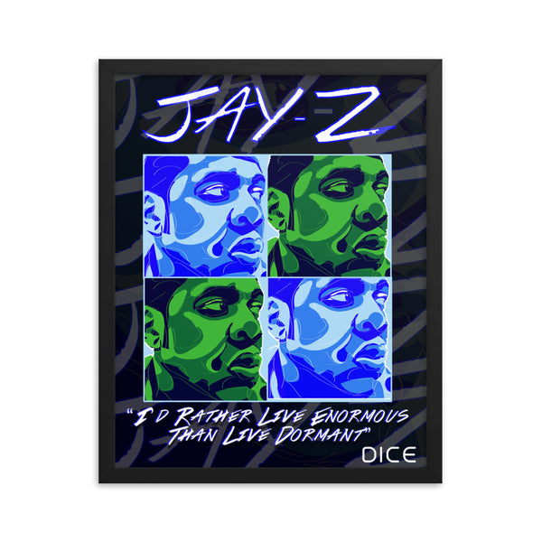 JAY-Z Framed poster