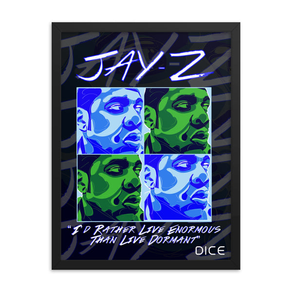JAY-Z Framed poster