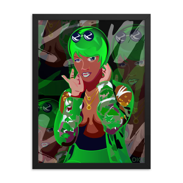 Lil Kim Framed poster