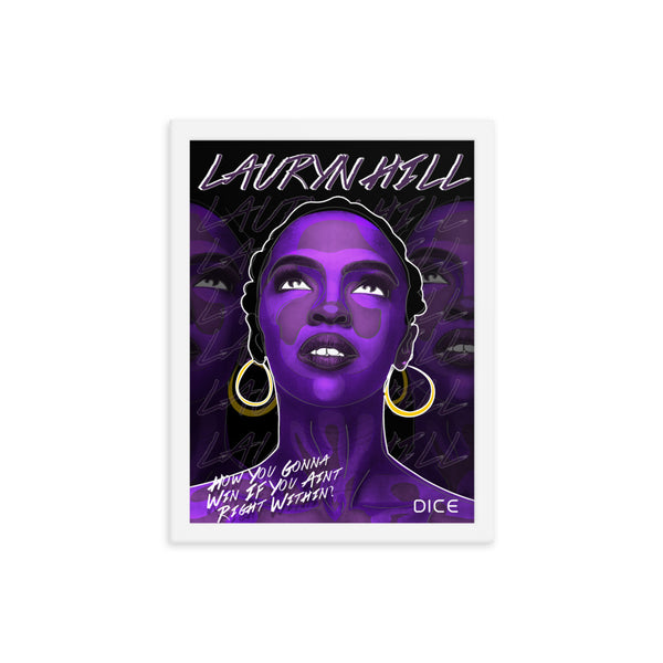 Lauryn Hill Framed poster