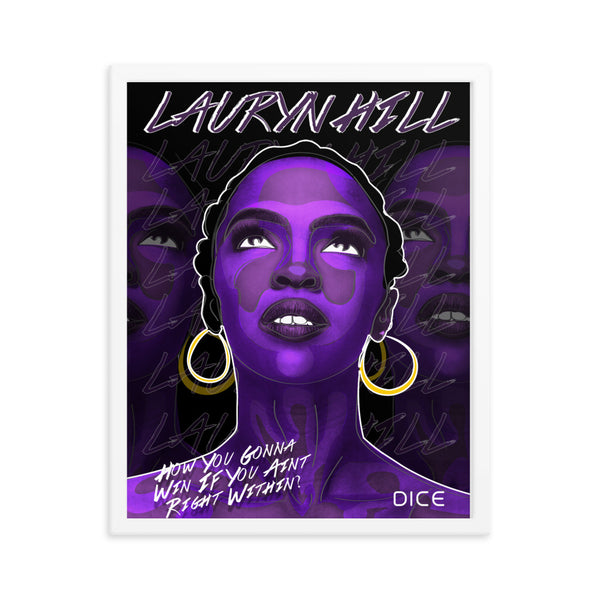 Lauryn Hill Framed poster
