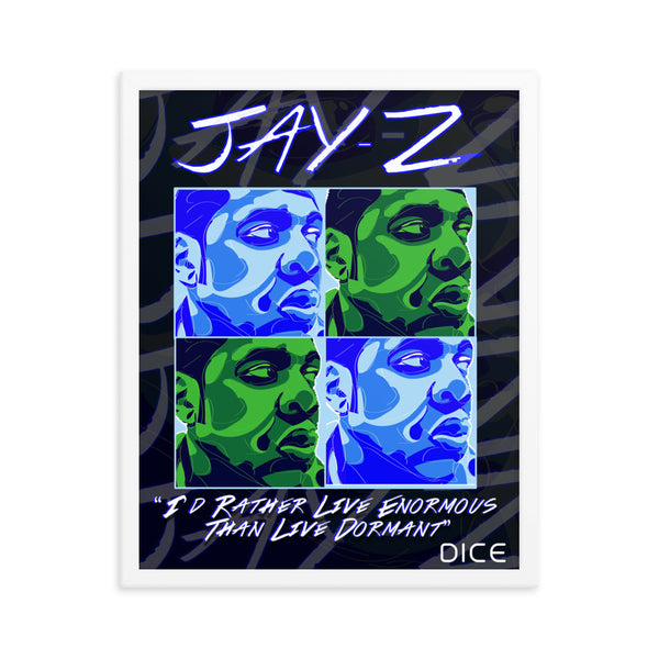 JAY-Z Framed poster