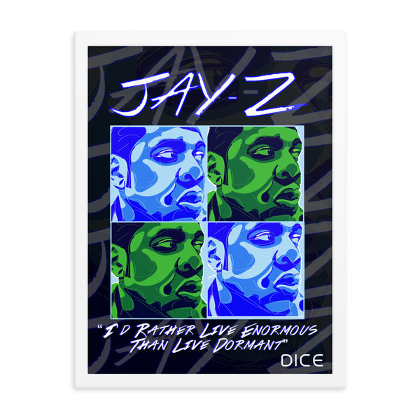 JAY-Z Framed poster