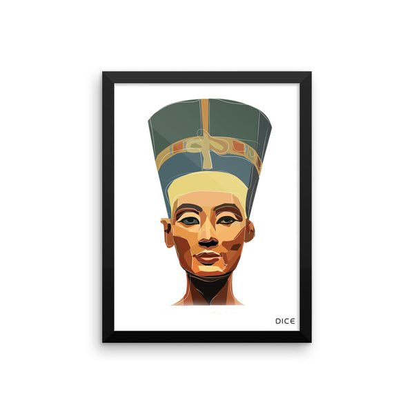 Framed poster