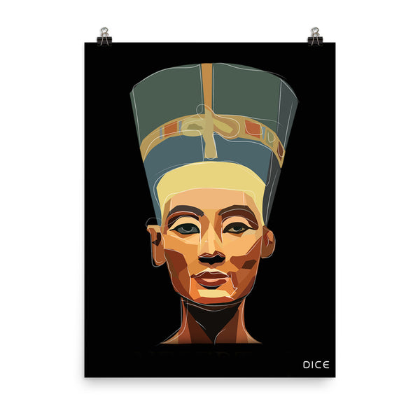 Nefertiti Poster (BLK)