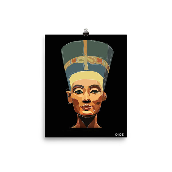 Nefertiti Poster (BLK)