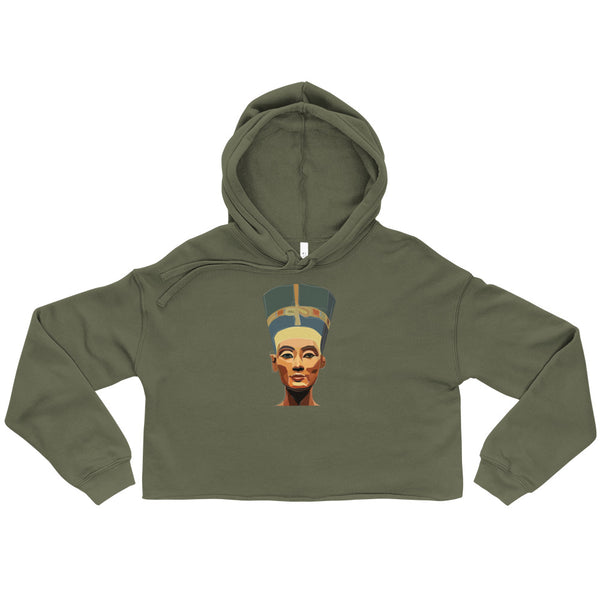 Nefertiti Crop Hoodie
