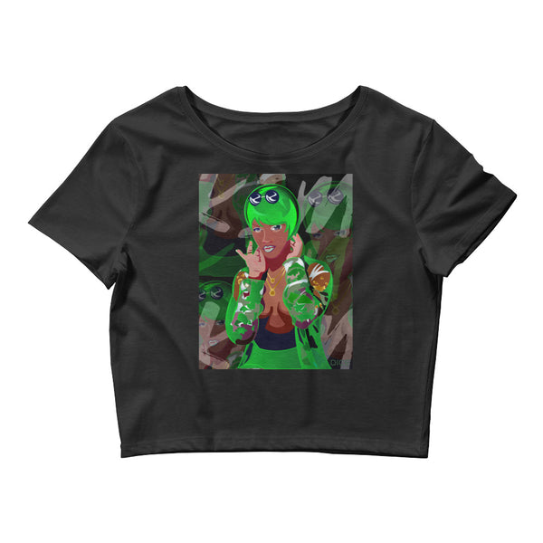 Lil Kim (Green)Women’s Crop Tee