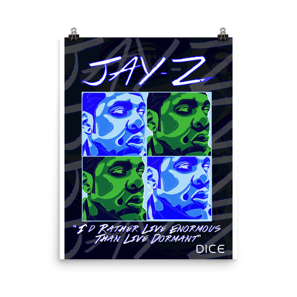 JAY-Z Photo paper poster