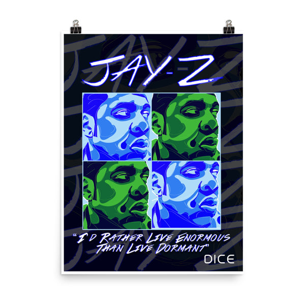 JAY-Z Photo paper poster