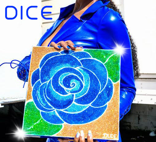 Royal Blue Stay Soft Rose Set