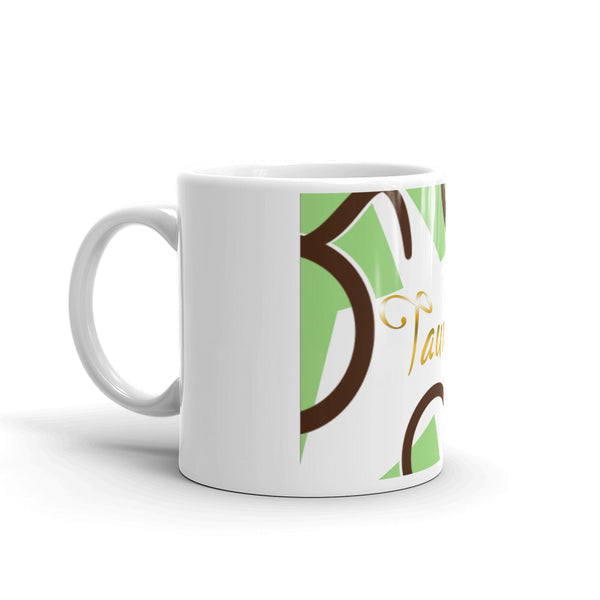 Tori The Taurus White glossy mug